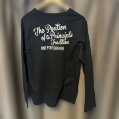 crazy devil 長袖Tシャツ　バックデザイン　刺繍　Vネック　2回着用