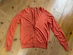 ユニクロ カーディガン オレンジM