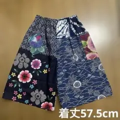 ✳︎1346 浴衣リメイク　ハーフパンツ　部屋着