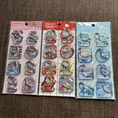 ウォーターシール 3セット ハローキティ マイメロディ　シナモロール