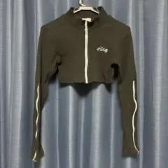 lillilly リブハイネックトップス blackのサムネイル