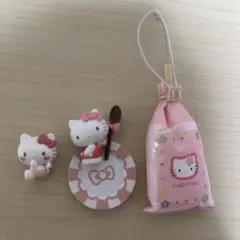 ハローキティ ガチャガチャ ミニチュアわたあめコレクション など3点まとめ売り