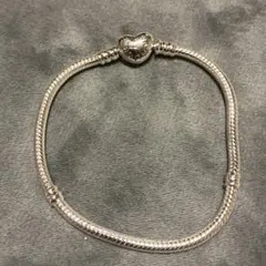 Pandora ブレスレット シルバー ハート 18cm - メルカリ