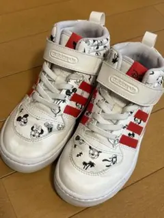 【値下げしました】adidas ミッキーマウス スニーカー ハイカット 18cm