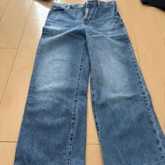 UNIQLO ストレートデニム ブルー