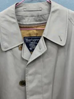 Burberry ベージュ コート　バーバリー　ネーム入り　2枚重ね
