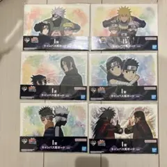 NARUTO 一番くじ　キャンバス風ボード　コンプリート