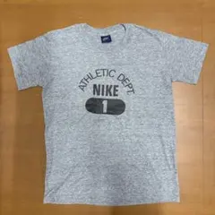 80s Nike ATHLETICDEPT Tシャツ 紺タグ ゴツナイキ USA - メルカリ