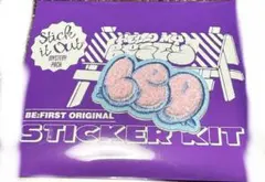 BE:FIRST シークレットモコモコ刺しゅうステッカー Leo