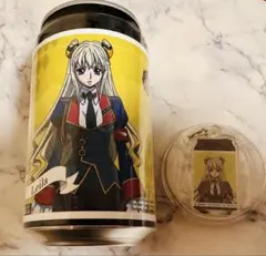 コードギアス 20周年 レイラ アクリルキーホルダー ラベル缶　亡国のアキト
