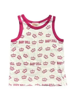 BABY DOLL ノースリーブタンクトップ 120