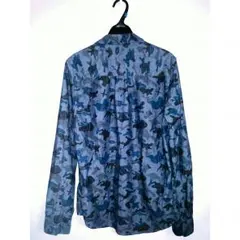 H＆M レディース 迷彩柄風 カジュアル ブルー