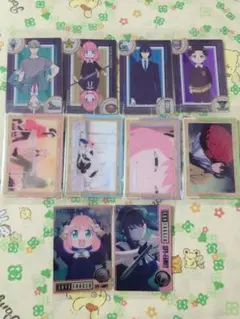 SPY✕FAMILY　スパイファミリー　ウエハース　カード　10枚セット