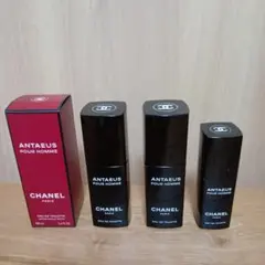空き瓶 CHANEL ANTAEUS POUR HOMME 香水 3本＆空き箱のサムネイル