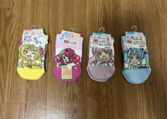 プリキュア キッズ靴下4足セット 15-20cm
