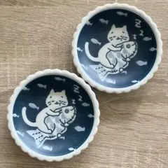 新品 九谷焼 12cm皿 眠り猫 B ねこ ネコ 猫 キャット - メルカリ