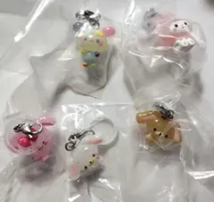 サンリオキャラクターズ ゆるっとめじるしアクセサリー　セミコンプ
