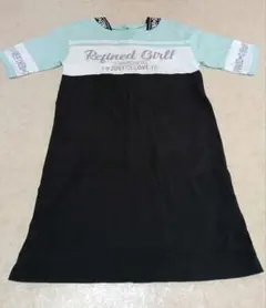 Refined Girl 半袖ワンピース 150cm