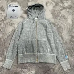 ORCIVAL裏起毛　パーカー　ジップ　グレー　1