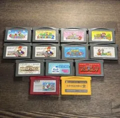 ゲームボーイアドバンス　ソフト　マリオ　ワリオ　ブラザーズ