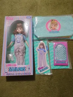 リカちゃんくじ　セーラーズ　オーバーオールスタイルセット