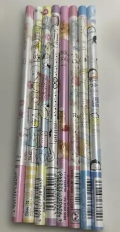 Bキャラクターえんぴつ8本セット