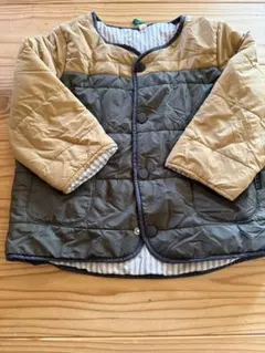 薄手　バイカラーダウン　100センチ