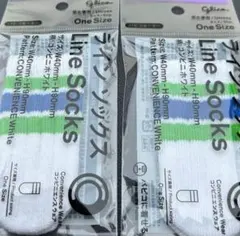 ファミリーマート限定 ラインソックス パピコセーター ２個