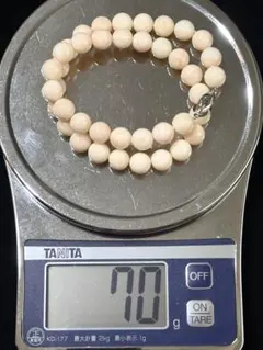 ピンク珊瑚 ネックレス 大珠8.8mm サンゴ グラデーション 冠婚葬祭 