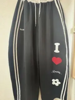 スウェットパンツ ワイド バルーンパンツ