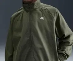 Nike デニム　フルジップ　トラックジャケットオリーブグリーン