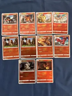 ポケモンカード　炎タイプ　ミラーカードセット　No.47