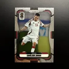 축구 카드 에지미우슨 주니올 카타르 대표 PANINI prizm