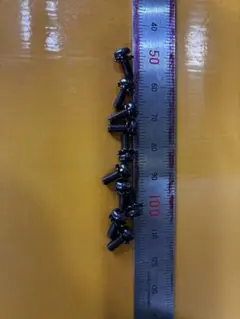 M2 블랙 스크류 톱니 와셔 50 개