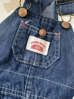 値下げ！！ROUND HOUSE デニムオーバーオール 24month