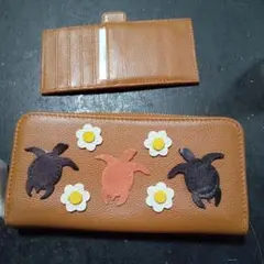 牛皮財布ハンドメイド