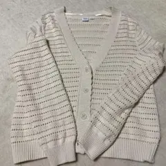 GAP アイボリー レース編みカーディガン　新品✨✨