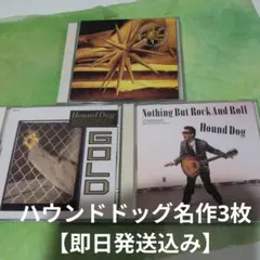 即日発送込み】邦楽 CD 3枚セット HOUND DOG - メルカリ