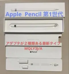 【美品】 Apple Pencil アップルペンシル 第1世代 アダプタ２種類★