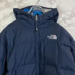ノースフェイス　リバーシブルダウンジャケット　５５０ＦＰ　ネイビー　ＸＬ☆