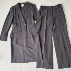 3点セット 連徳 様 EMMAJAMES ジャケット パンツ スカート スーツ黒