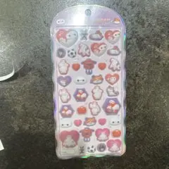 1時間限定価格★ベイマックス　コットンパフィー　ボンボンドロップシール