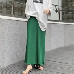 green label relaxing バイヤスナロースカートのサムネイル