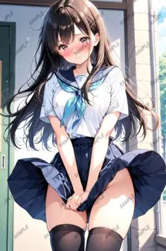H24　オリジナルイラスト　高画質　光沢写真用紙　A4ポスター