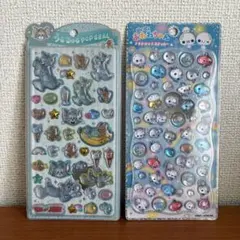 あわわちゃん プチドロップステッカー　うるちゅるポップシール トムとジェリー