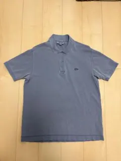 【美品/夏のみ着用】ラコステ ミネラルダイ ポロシャツ M【LACOSTE】のサムネイル