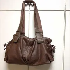フェアリーコア 森ガール アンティーク加工 ショルダーバッグ ブラウン