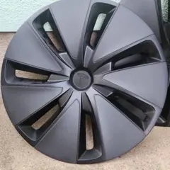 【中古】テスラモデル3 純正18インチホイールセット カバー＆TPMS付き 希少 美品】テスラ モデル3 RWD 純正 18in 8.5J +40 PCD114.3 4本