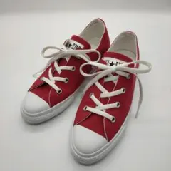 美品　コンバース　オールスター　赤　23　converse