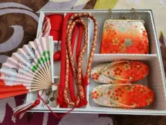 七五三 小物セット 草履 バッグ 扇子 帯締めのサムネイル